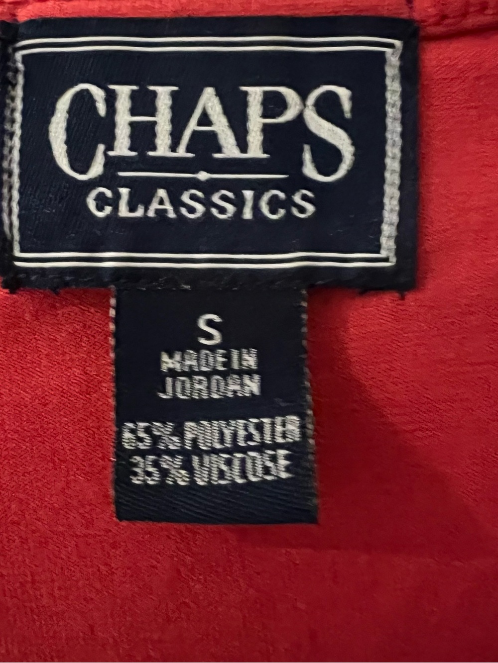 Chaps Ruffled Top - Picture 3 of 4